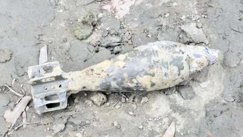 ব্রাহ্মণবাড়িয়ায় পুকুর খুঁড়তে গিয়ে মুক্তিযুদ্ধকালীন সময়ের মর্টার শেল উদ্ধার